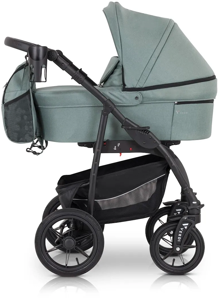Коляска 3 в 1 Verdi Sonic Comfort 9023-VC-04, mint fabric