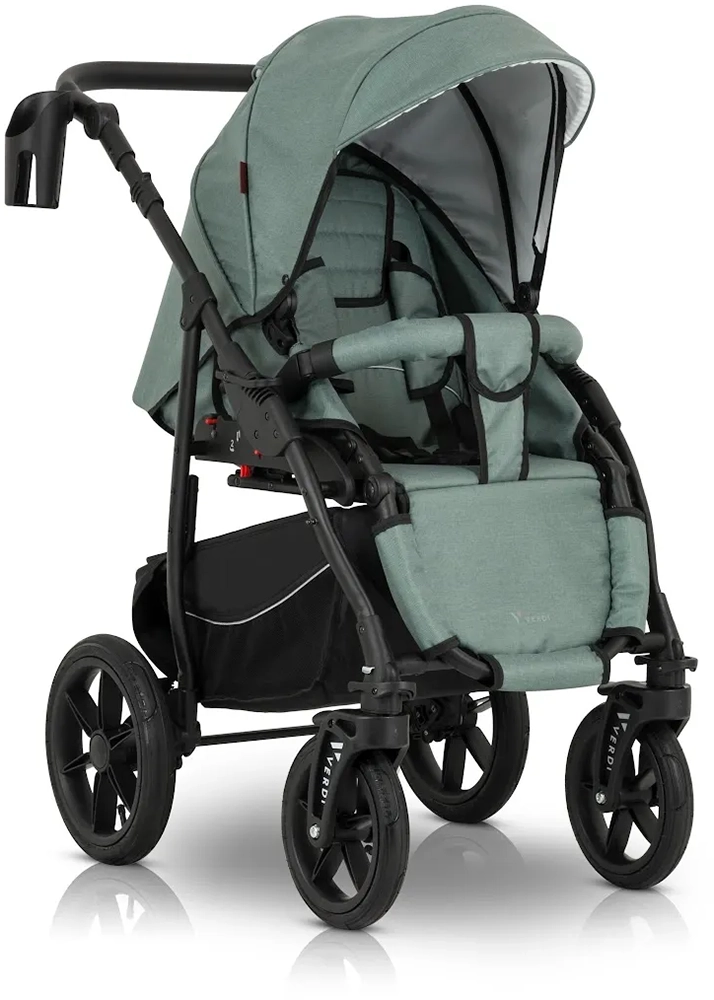 Коляска 3 в 1 Verdi Sonic Comfort 9023-VC-04, mint fabric