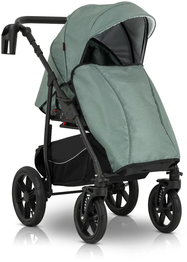 Коляска 3 в 1 Verdi Sonic Comfort 9023-VC-04, mint fabric
