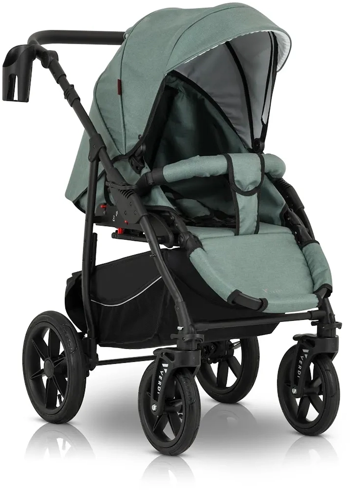 Коляска 3 в 1 Verdi Sonic Comfort 9023-VC-04, mint fabric