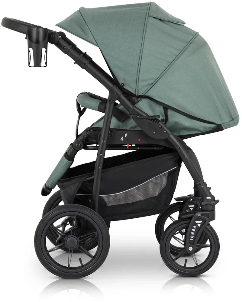Коляска 3 в 1 Verdi Sonic Comfort 9023-VC-04, mint fabric