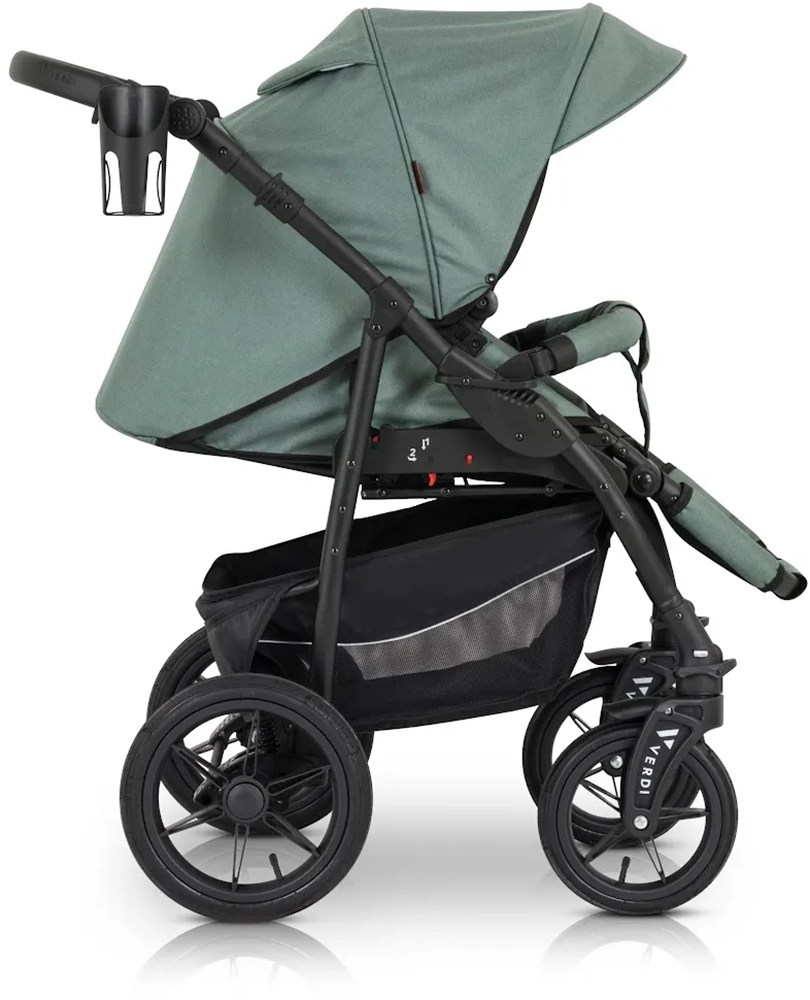 Коляска 3 в 1 Verdi Sonic Comfort 9023-VC-04, mint fabric