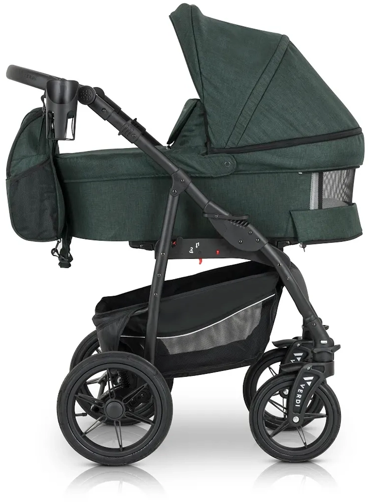 Коляска 3 в 1 Verdi Sonic Comfort 9023-VC-06, forest night fabric