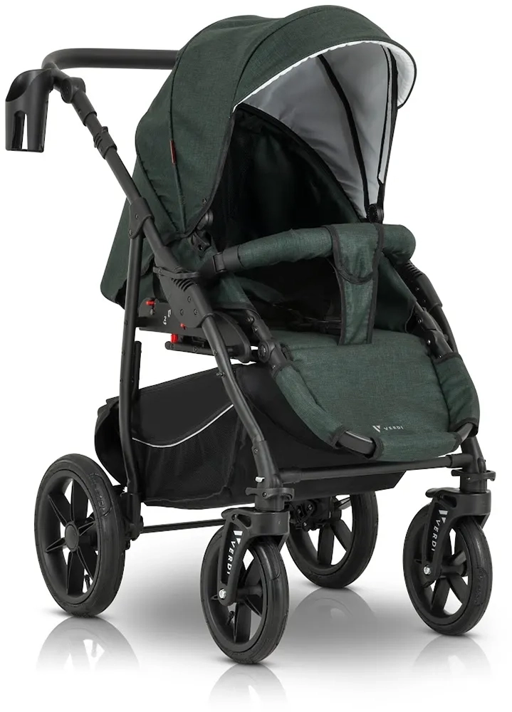 Коляска 3 в 1 Verdi Sonic Comfort 9023-VC-06, forest night fabric