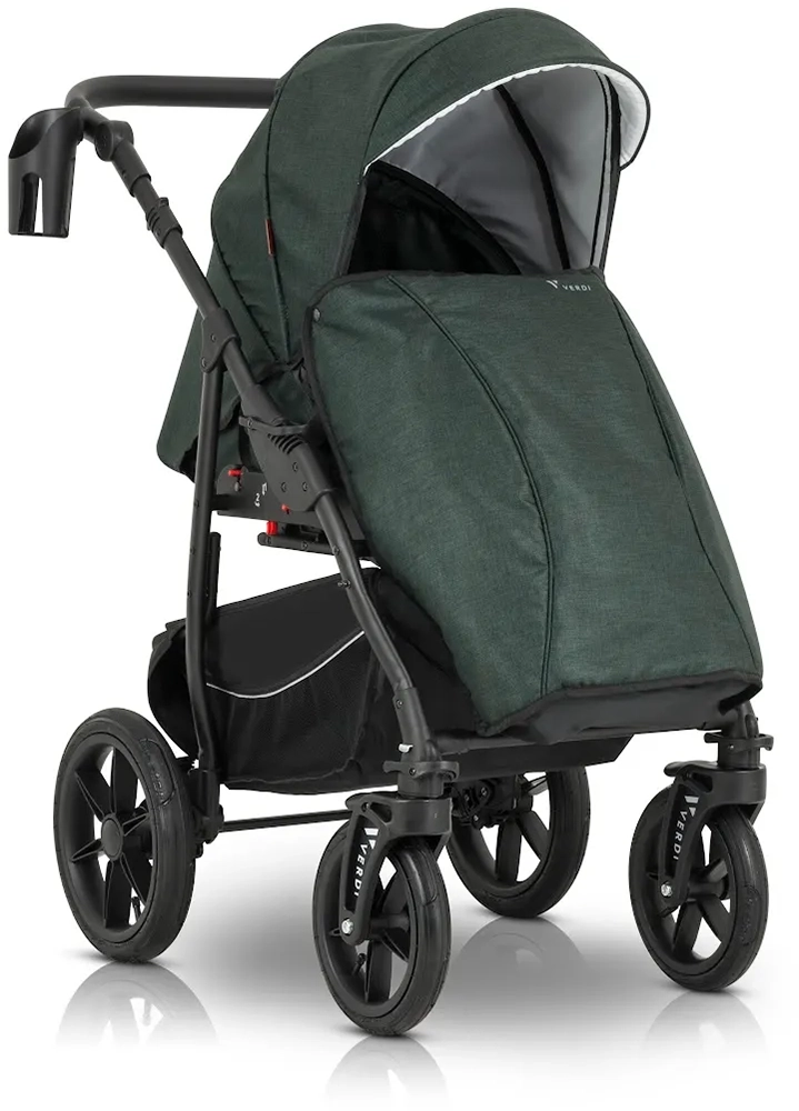 Коляска 3 в 1 Verdi Sonic Comfort 9023-VC-06, forest night fabric