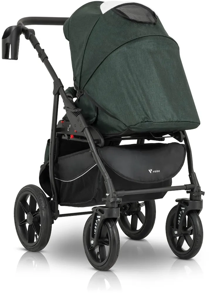 Коляска 3 в 1 Verdi Sonic Comfort 9023-VC-06, forest night fabric