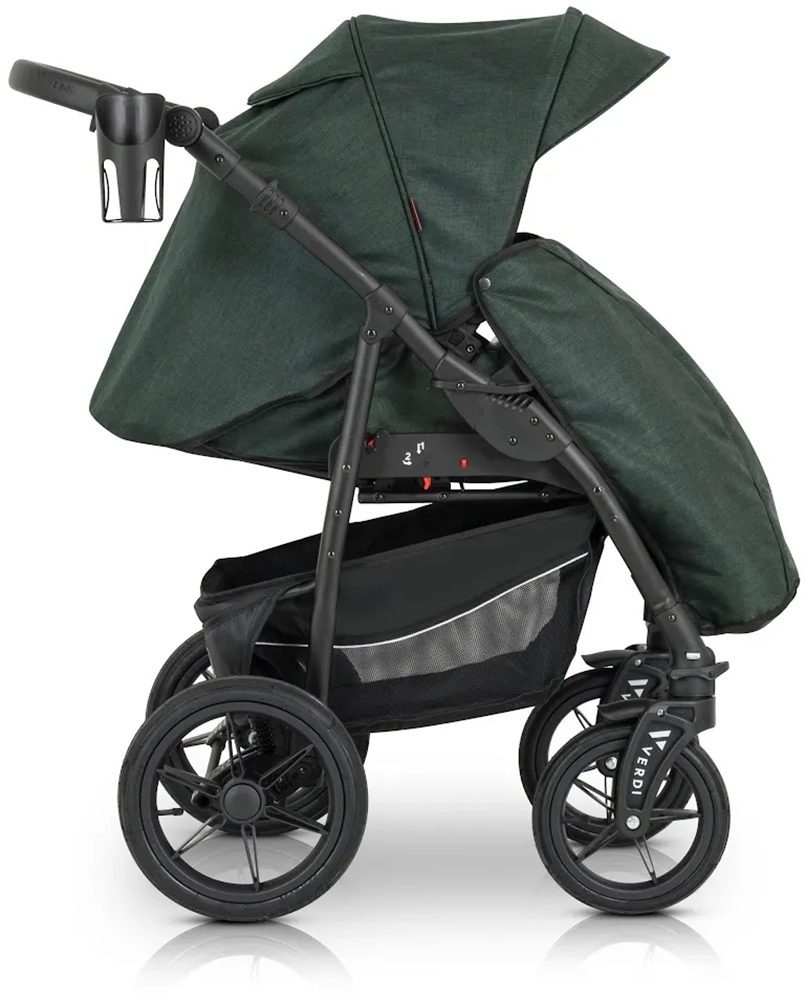 Коляска 3 в 1 Verdi Sonic Comfort 9023-VC-06, forest night fabric
