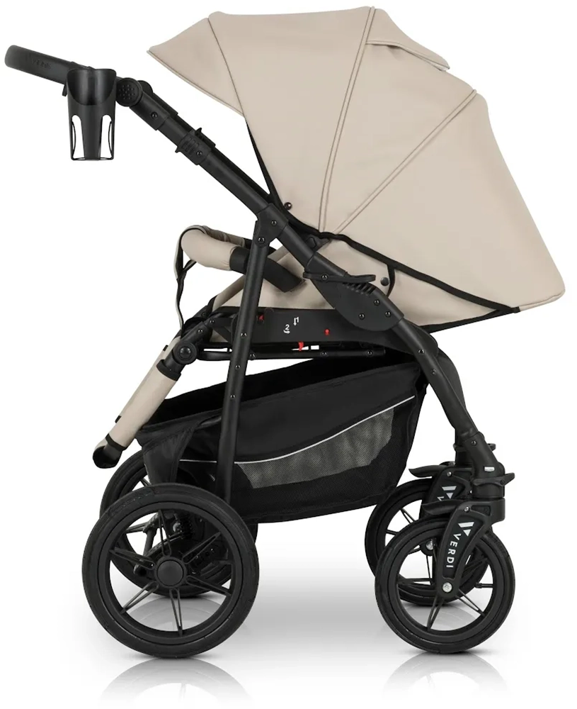 Коляска 3 в 1 Verdi Sonic Comfort 9023-VC-10, ecru skin