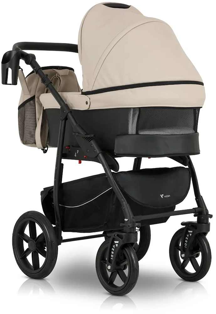 Коляска 3 в 1 Verdi Sonic Comfort 9023-VC-10, ecru skin