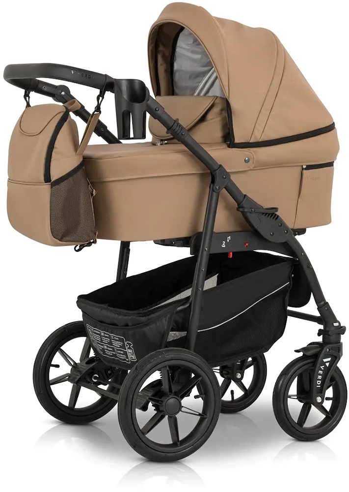Коляска 3 в 1 Verdi Sonic Comfort 9023-VC-12, beige skin