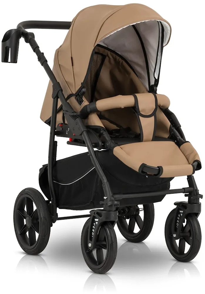 Коляска 3 в 1 Verdi Sonic Comfort 9023-VC-12, beige skin