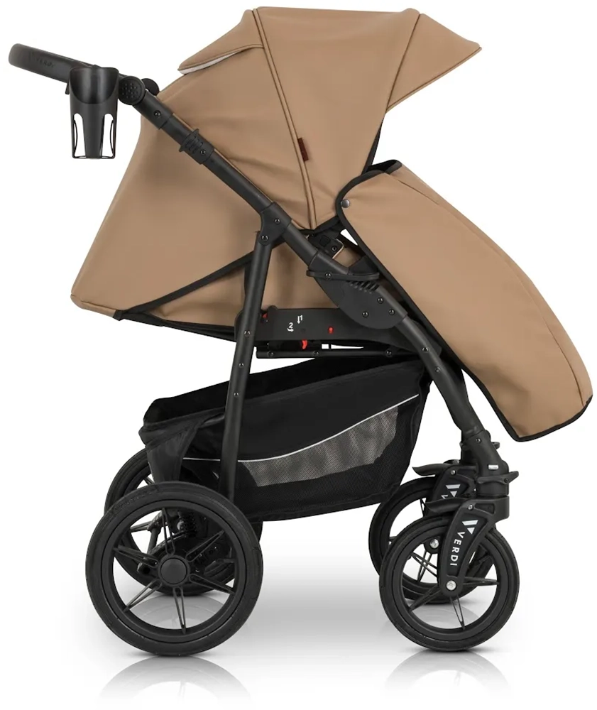 Коляска 3 в 1 Verdi Sonic Comfort 9023-VC-12, beige skin