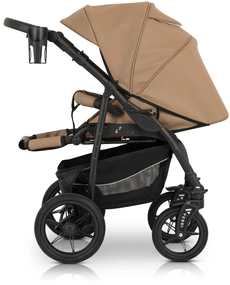 Коляска 3 в 1 Verdi Sonic Comfort 9023-VC-12, beige skin