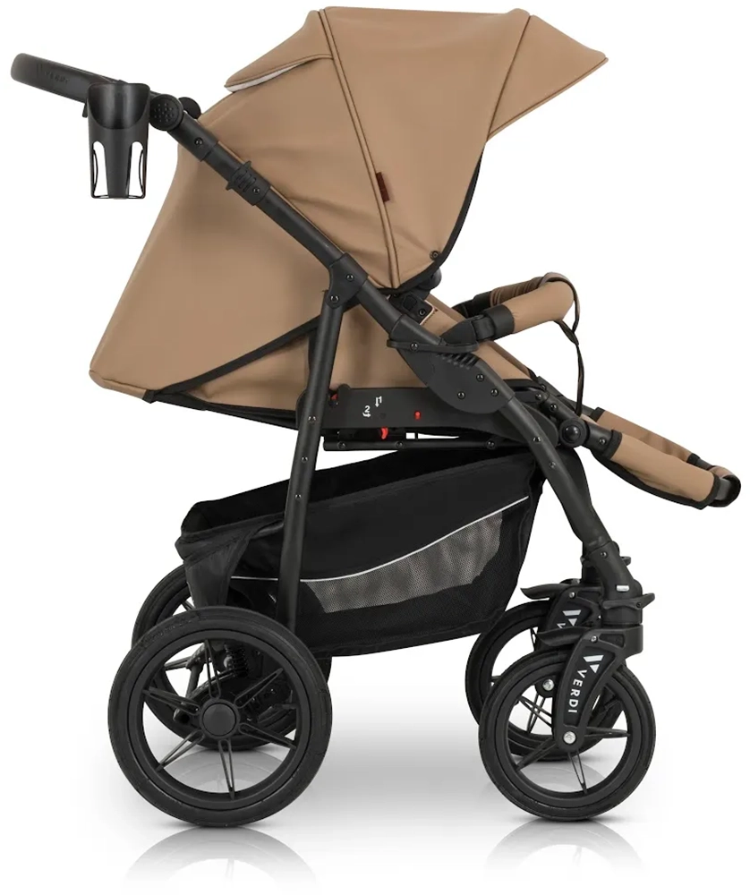 Коляска 3 в 1 Verdi Sonic Comfort 9023-VC-12, beige skin
