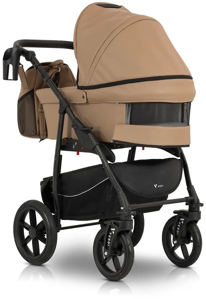 Коляска 3 в 1 Verdi Sonic Comfort 9023-VC-12, beige skin