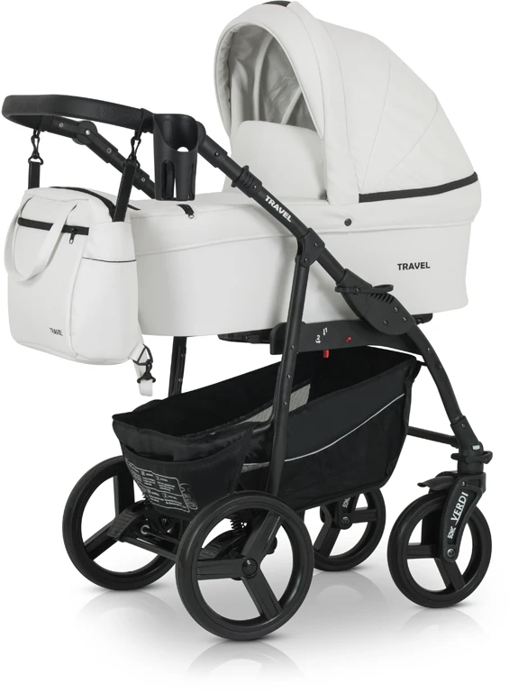 Коляска 3 в 1 Verdi Travel 9023-VTL-02, white