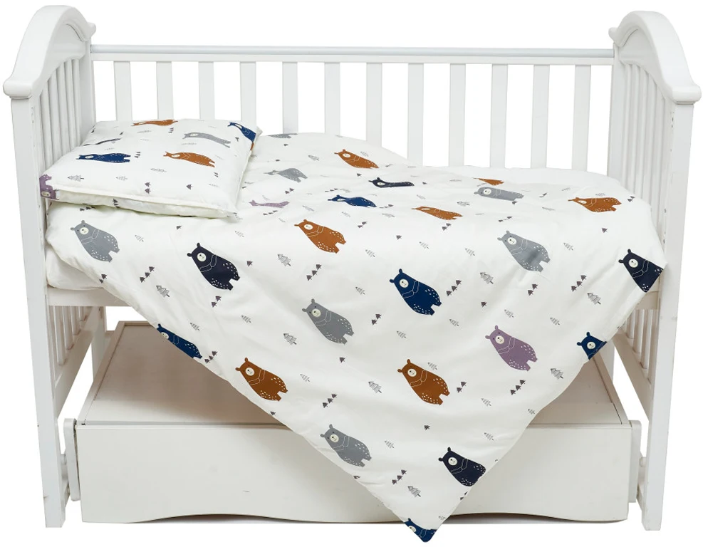 Сменная постель 3 эл. Twins Satin Limited 3026-TSL-09, bear