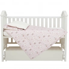 Змінна постіль 4 ел Twins Satin Limited 3026-TSL-37, Ballerina, рожевий