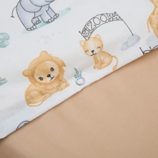 Змінна постіль 4 ел Twins Satin Limited 3026-TSL-43, Safari